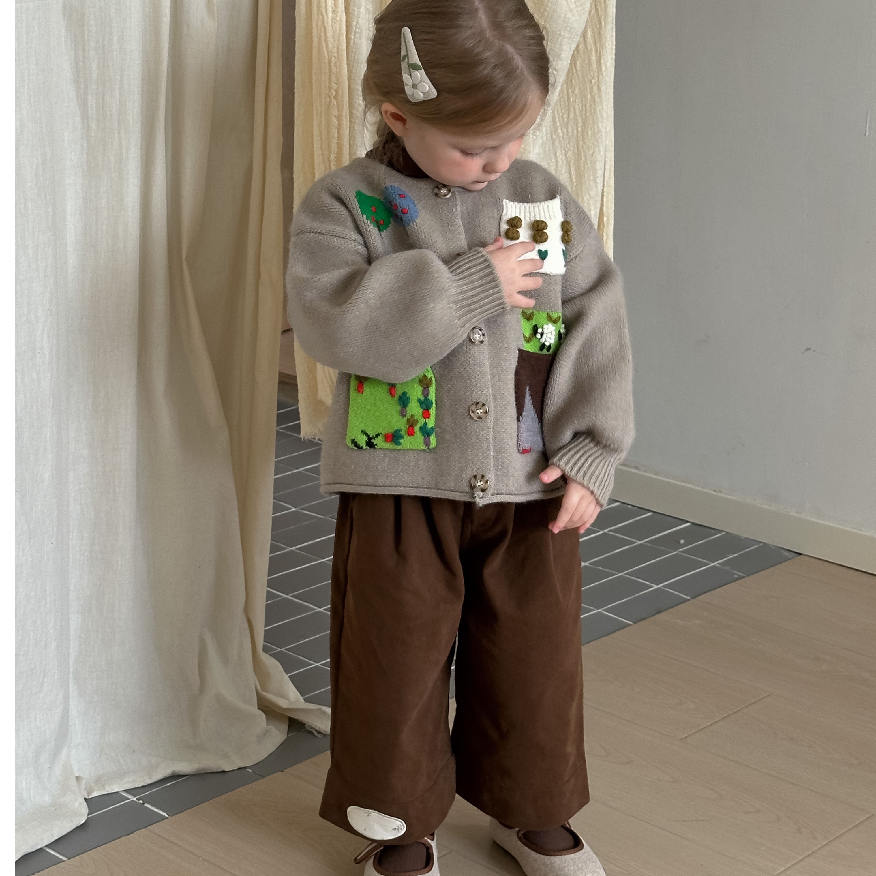 XLMS~贴布休闲裤24623