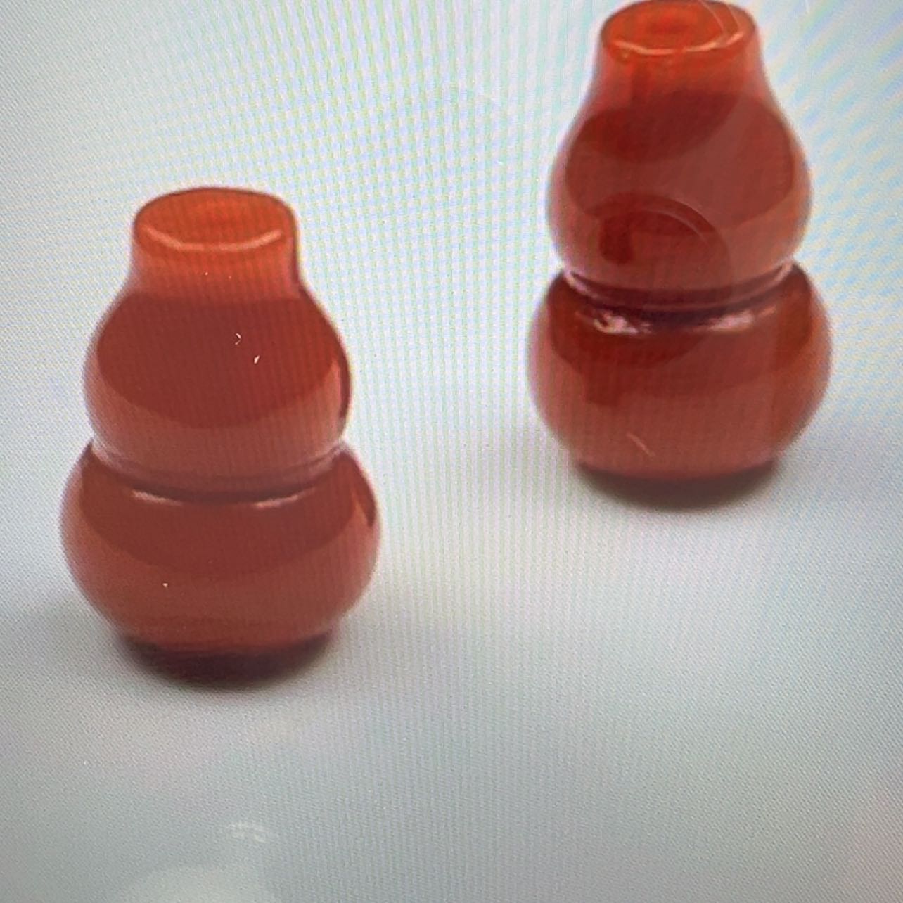 【闪购商品】南红玛瑙珠宝奇石未镶嵌葫芦第子珠