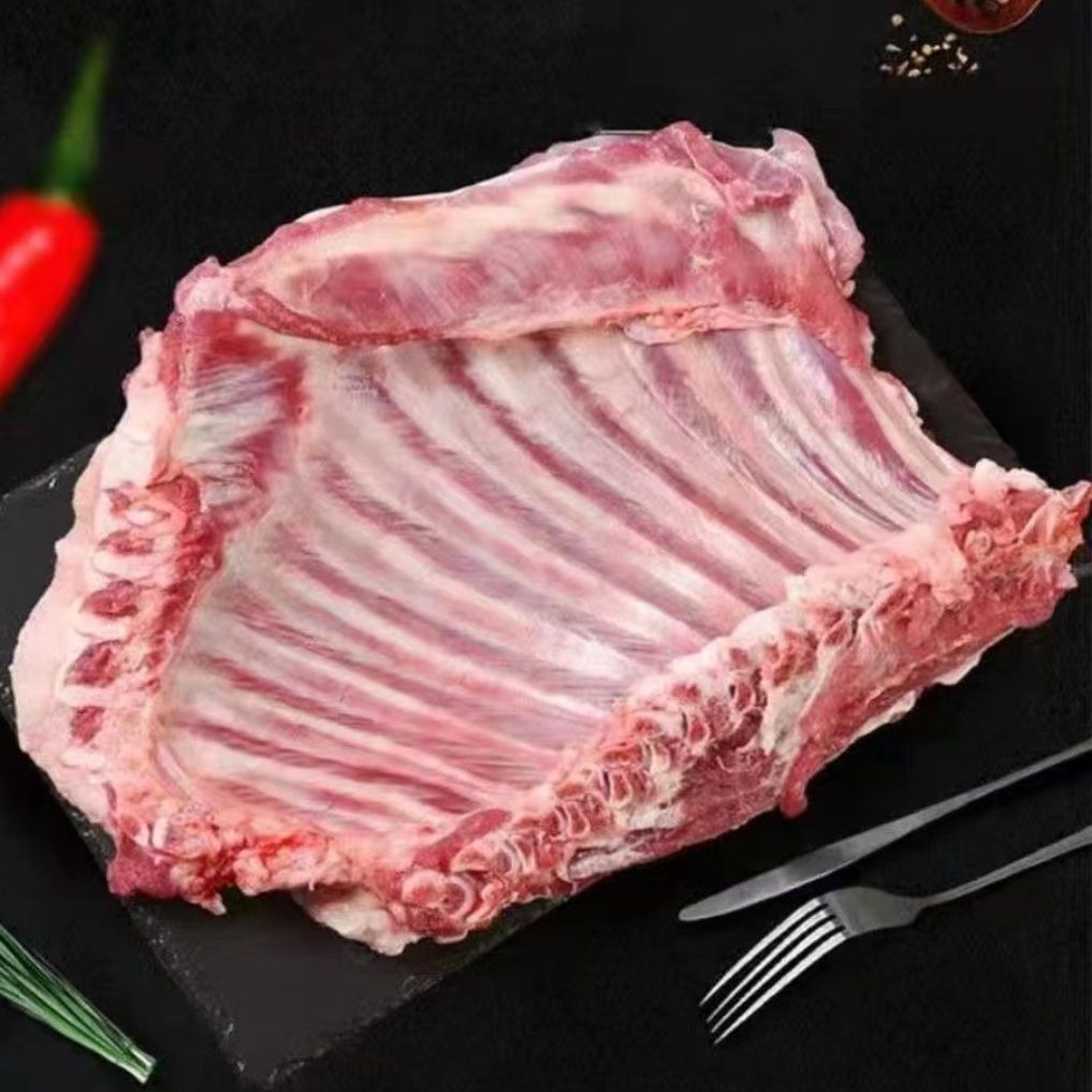 【拍三斤送二斤】羊肋排新鲜整扇 精选羔羊生羊排带骨羊肉新鲜