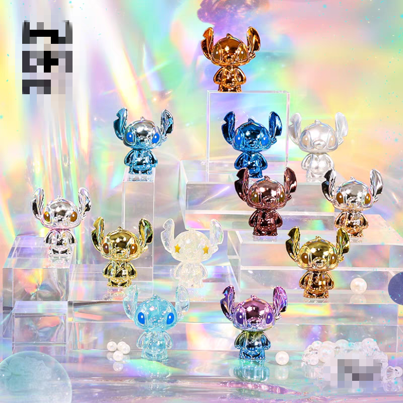 [拆盒]新品百变史迪奇第四弹萌粒盲盒手办