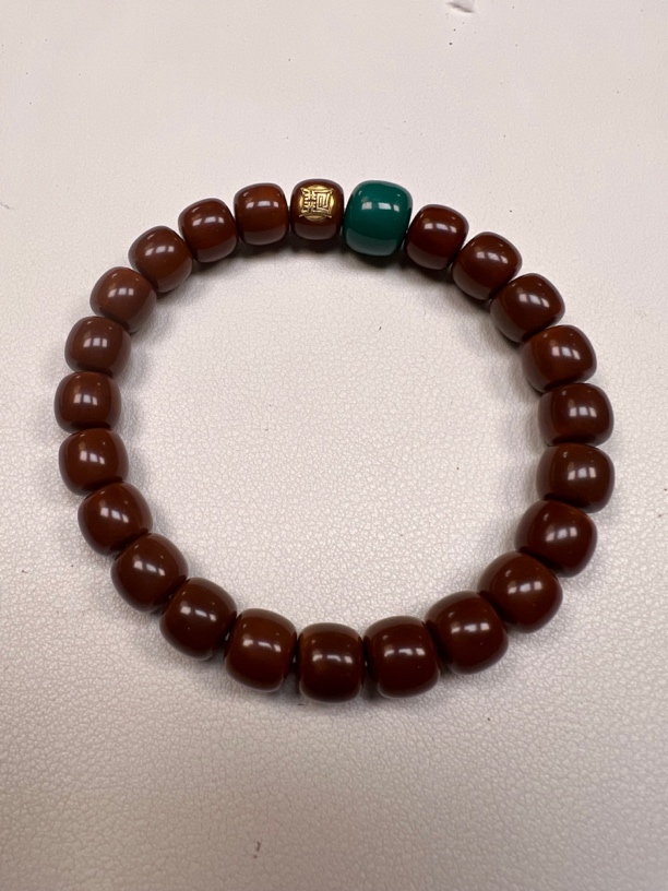 猴头短轴直切带松石