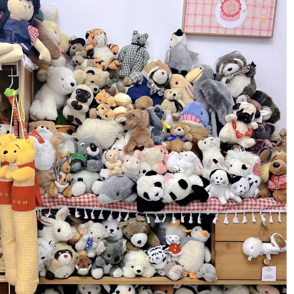 肖肖海淘中古毛绒玩具潮流公仔桌面摆件杂货 一物一拍