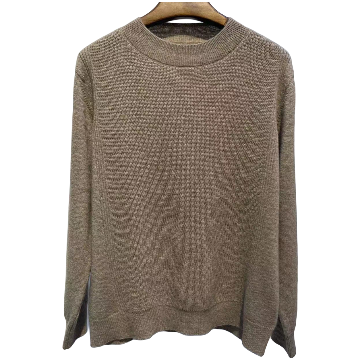 saraphillips长袖网红针织时尚女士百搭纯山羊绒纯色圆领套头衫