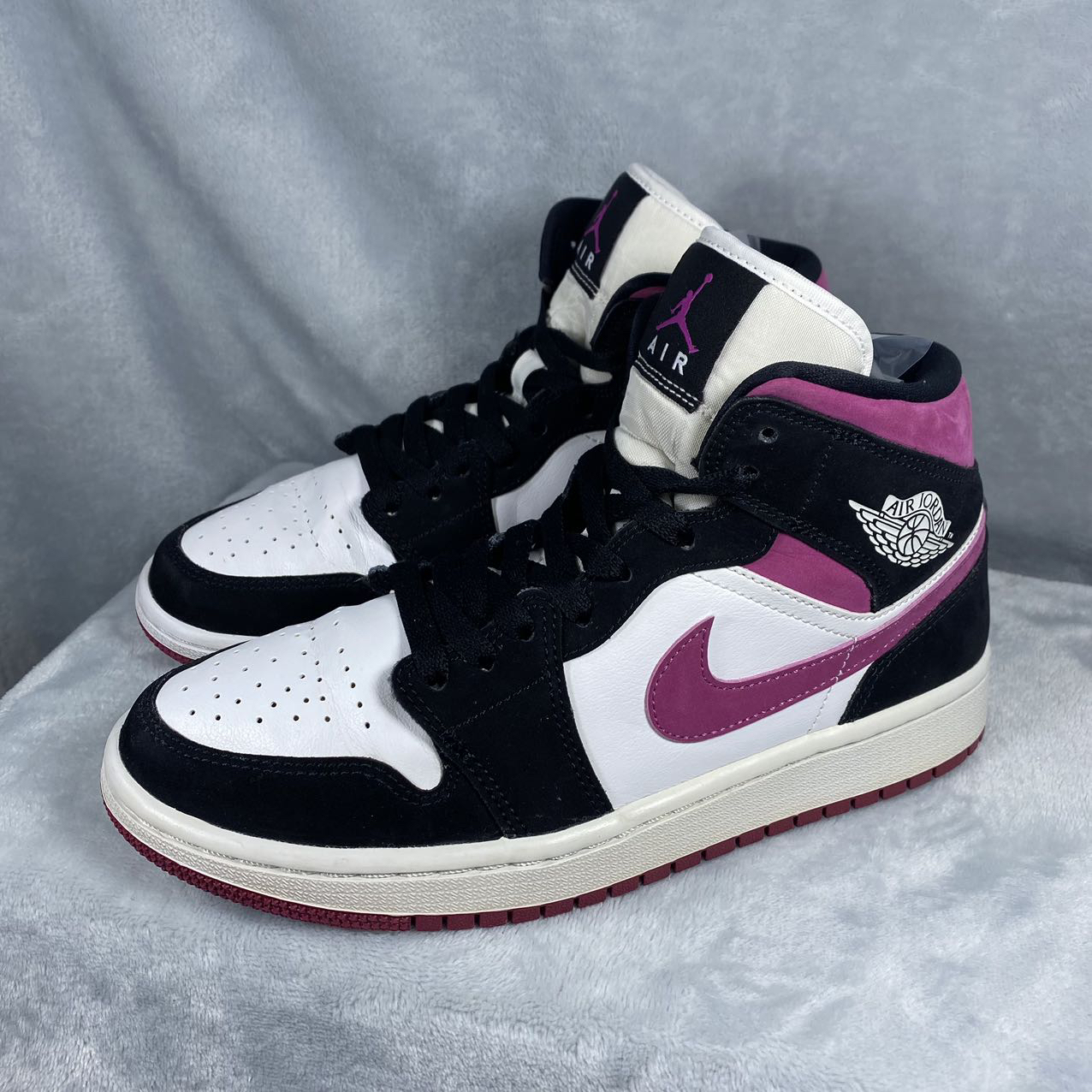 39码 AJ1 黑粉脚趾 板鞋 95新 公价1299