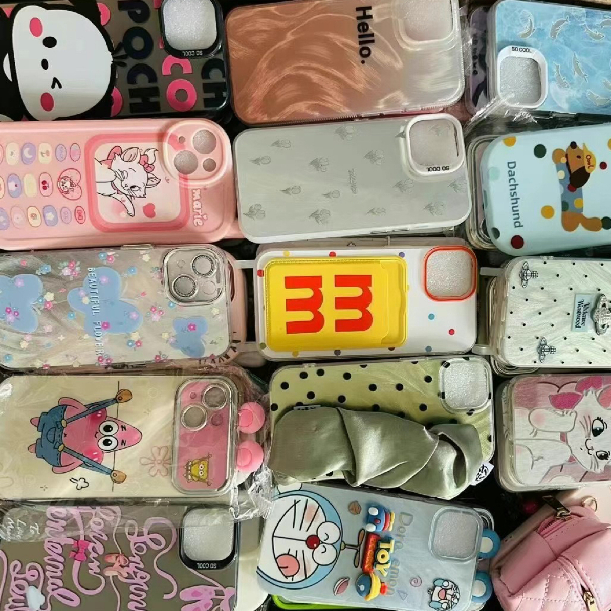 壳铺铺 适用于苹果手机壳高颜值可爱卡通 13 14 15 16pro Max