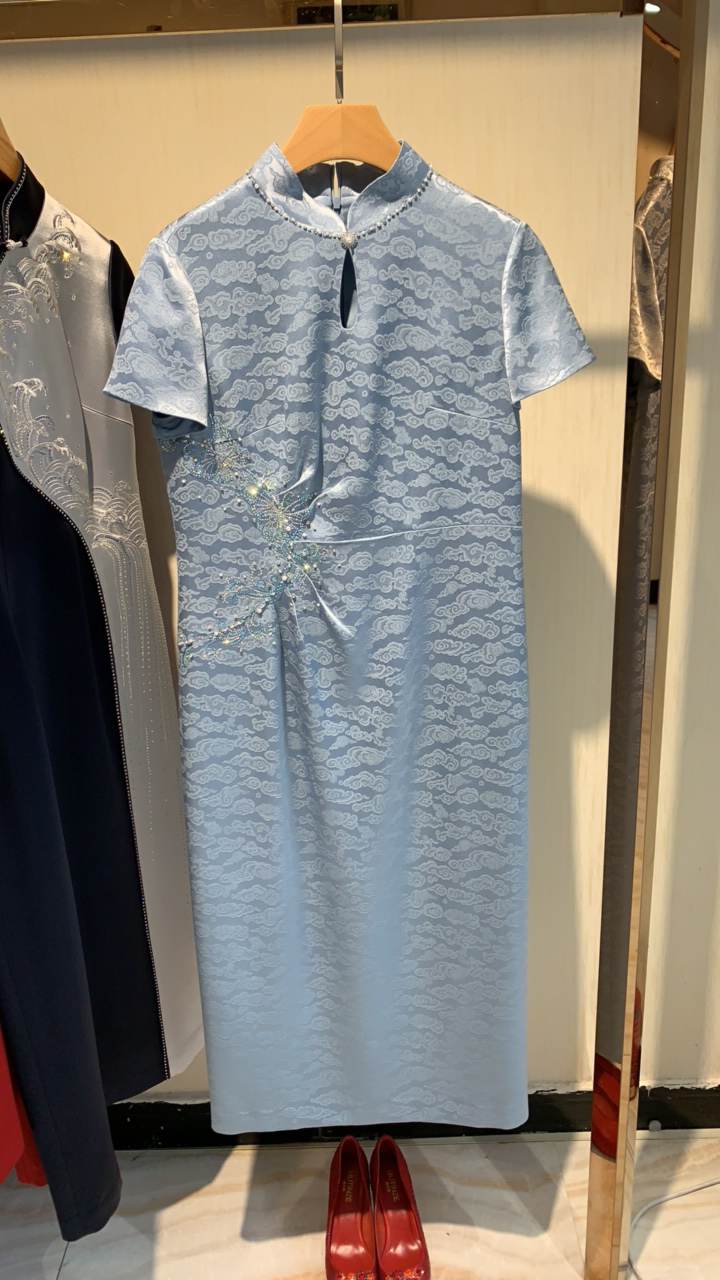 六礼喜妈妈喜婆婆礼服旗袍喜宴