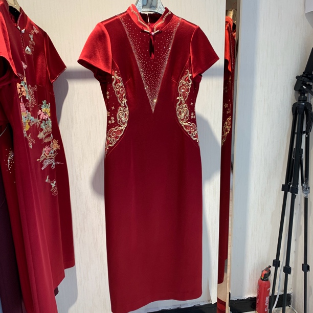 六礼喜妈妈喜婆婆旗袍礼服