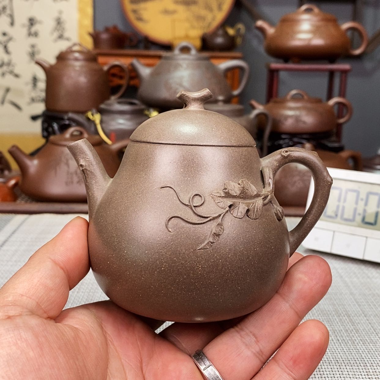 【闪购商品】紫砂茶壶肖***…福禄