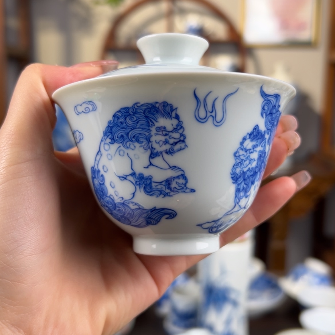【闪购商品】陶瓷盖碗