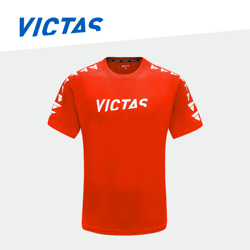 【礼赠】勿拍victas维克塔斯乒乓球T恤086506满足条件自动赠送