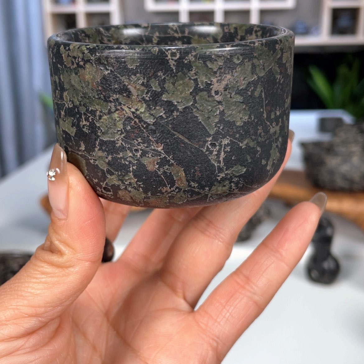 【闪购商品】瓷安山玉主人杯