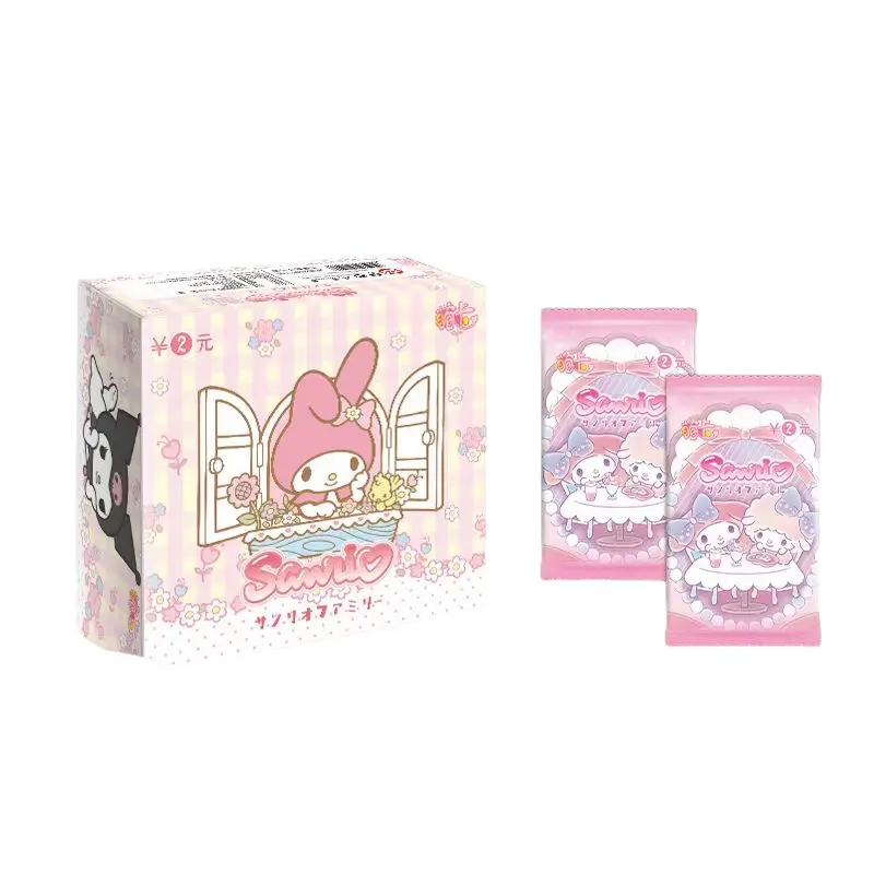 【拆盒】 萌卡 三丽鸥第一弹V2 -收藏卡牌