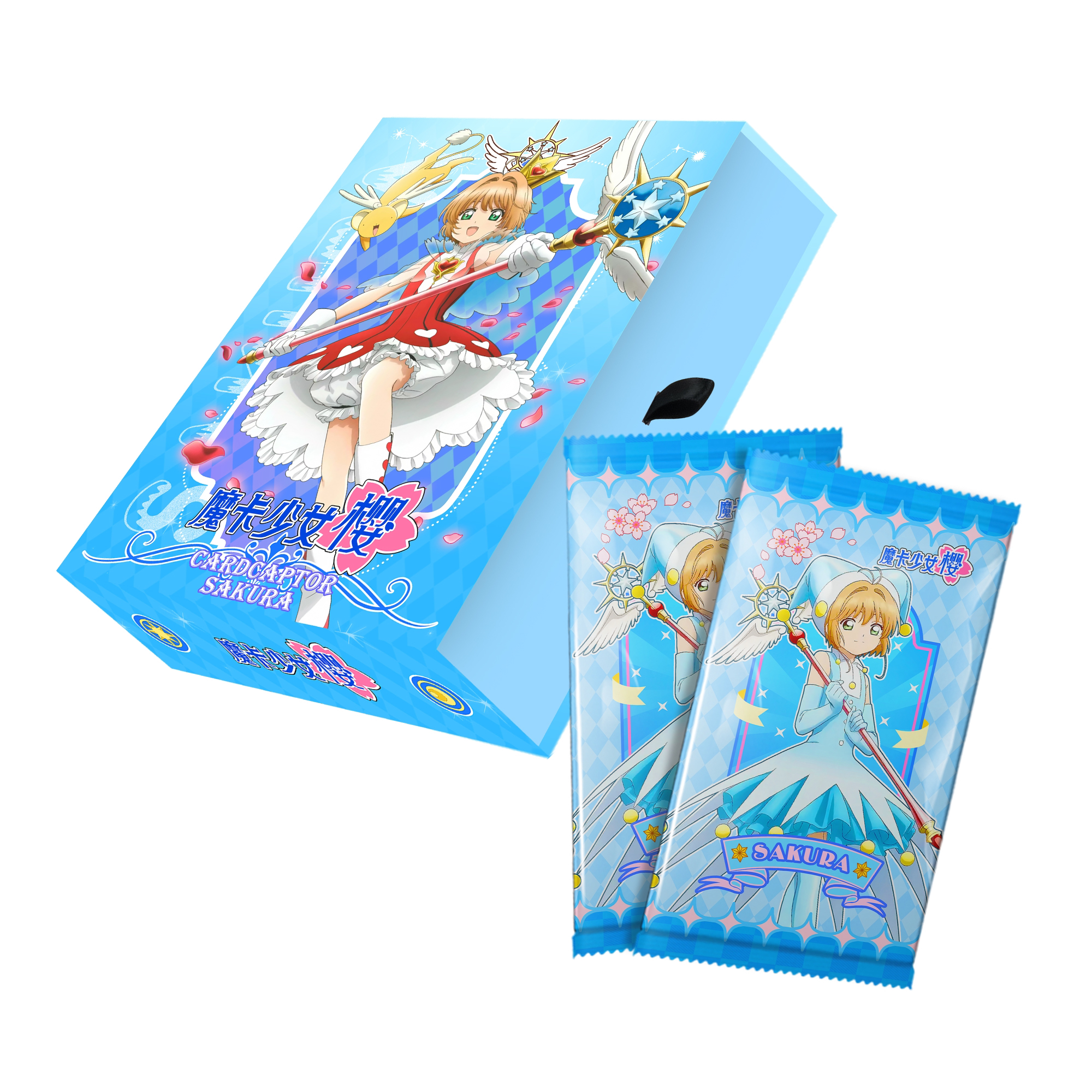 大口吃 Wink社 魔卡少女樱 第2弹 收藏卡牌盲盒 二创 默认代拆