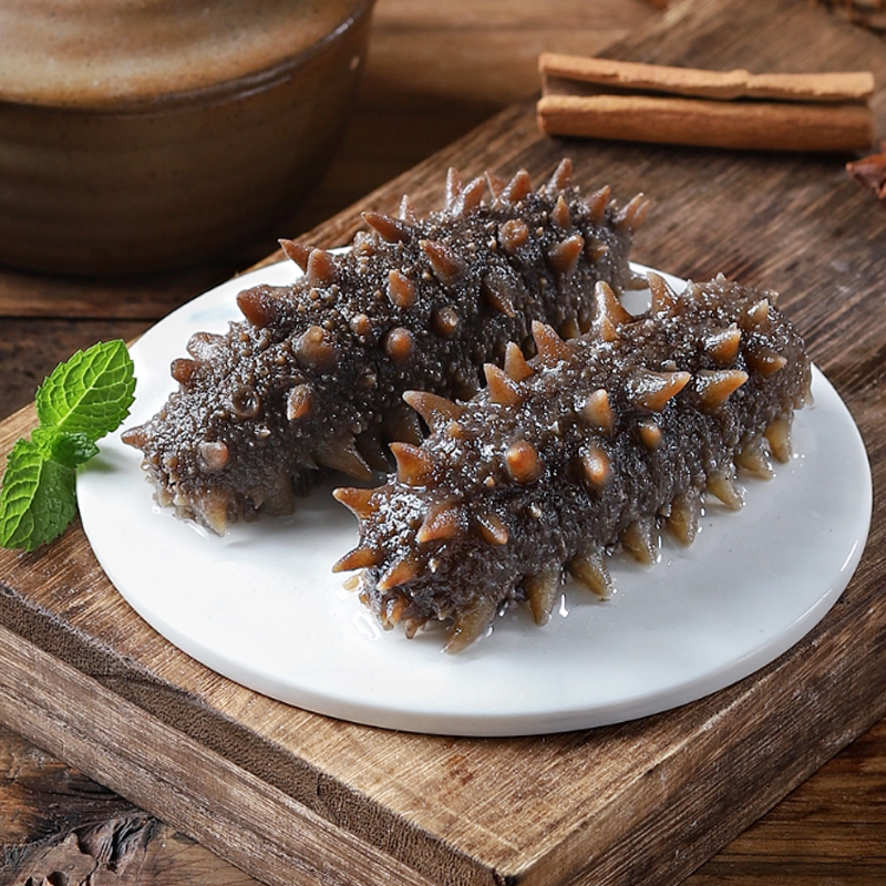 【鲜食海参】即食海参4斤年货礼盒装5-8头/500g顺丰正宗大连辽刺参