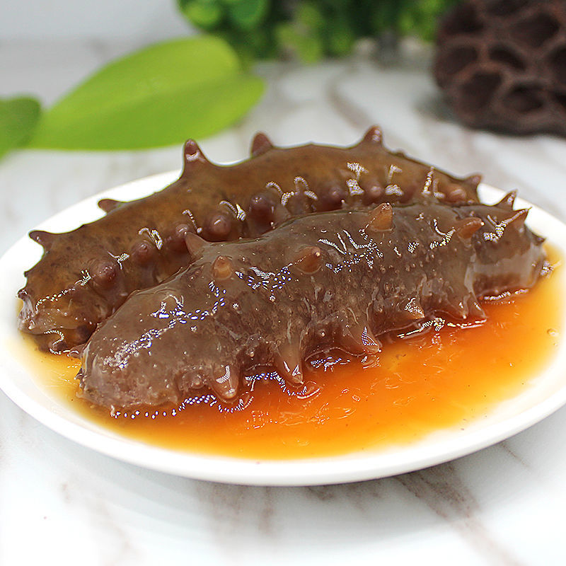 【北京爷们专属】烟台本地即食海参顺丰包邮八头装500g