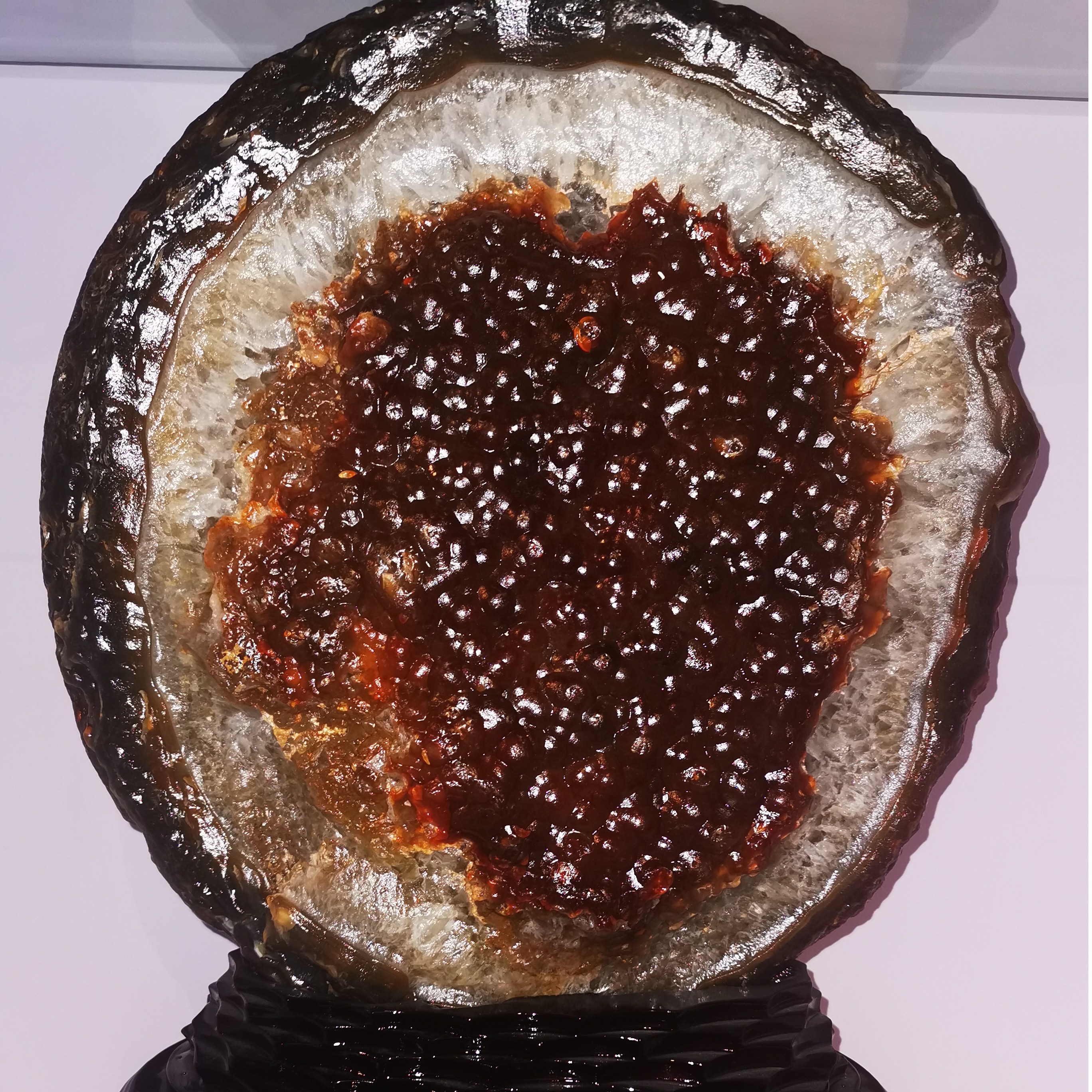 阿拉善自然风大漠奇石摆件大摆件6高档客厅摆件麒麟貔貅老物件