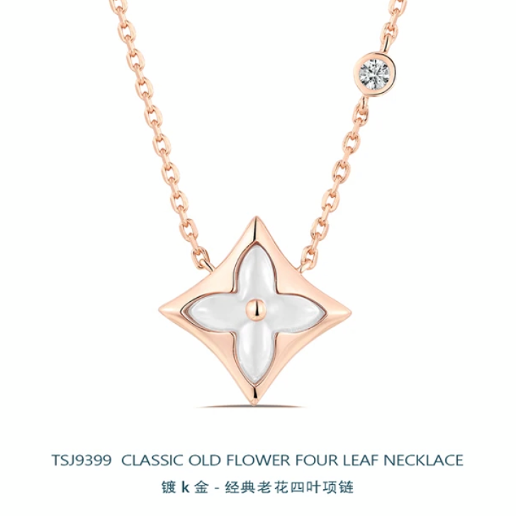 链子925银 经典马户家菱形造型