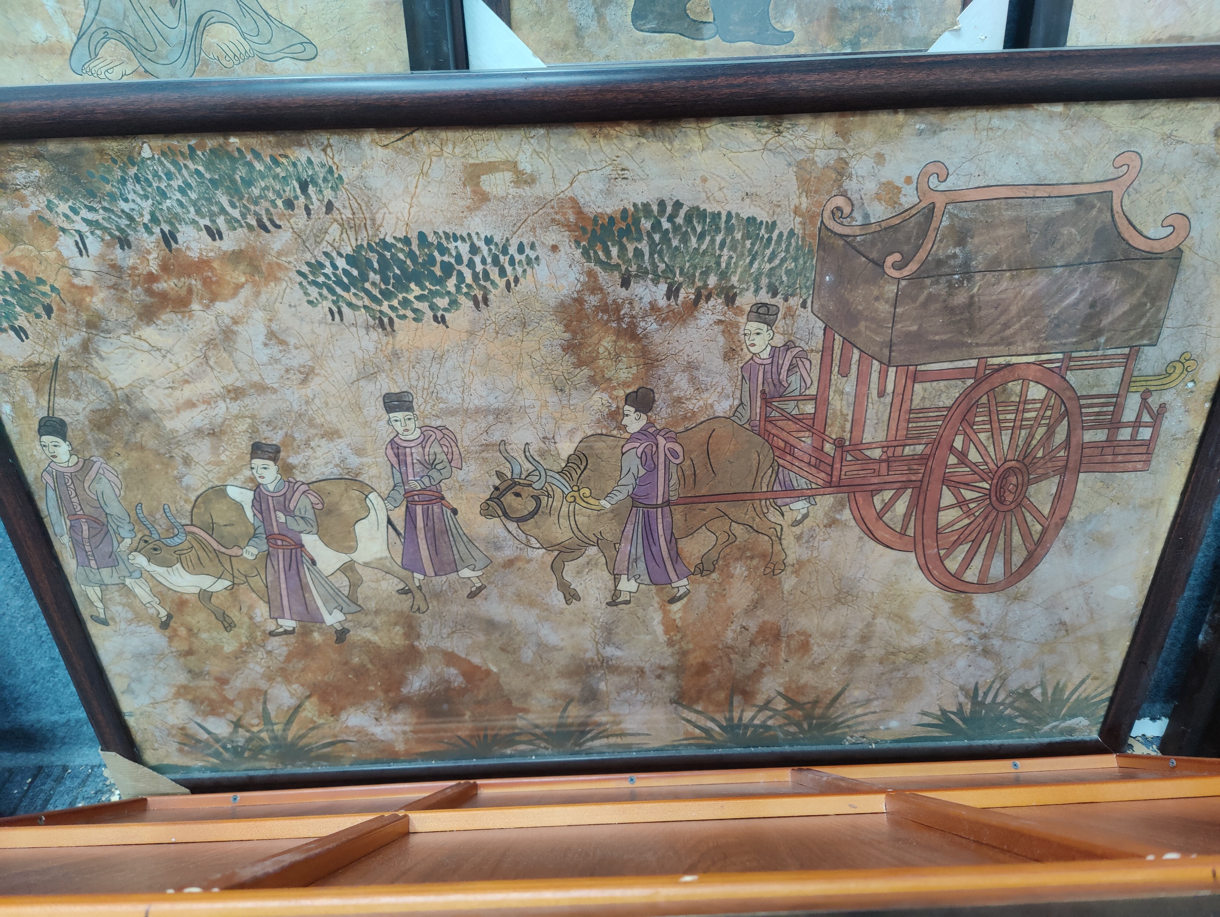 墙皮画尺寸115×75厘米