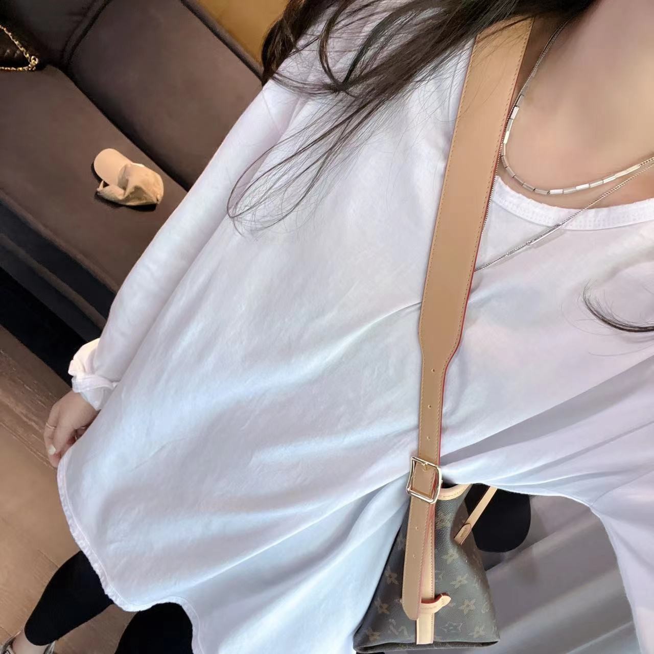 佩佩PA 包包 B2816 4084077   斜跨百搭小众 时尚简约休闲      