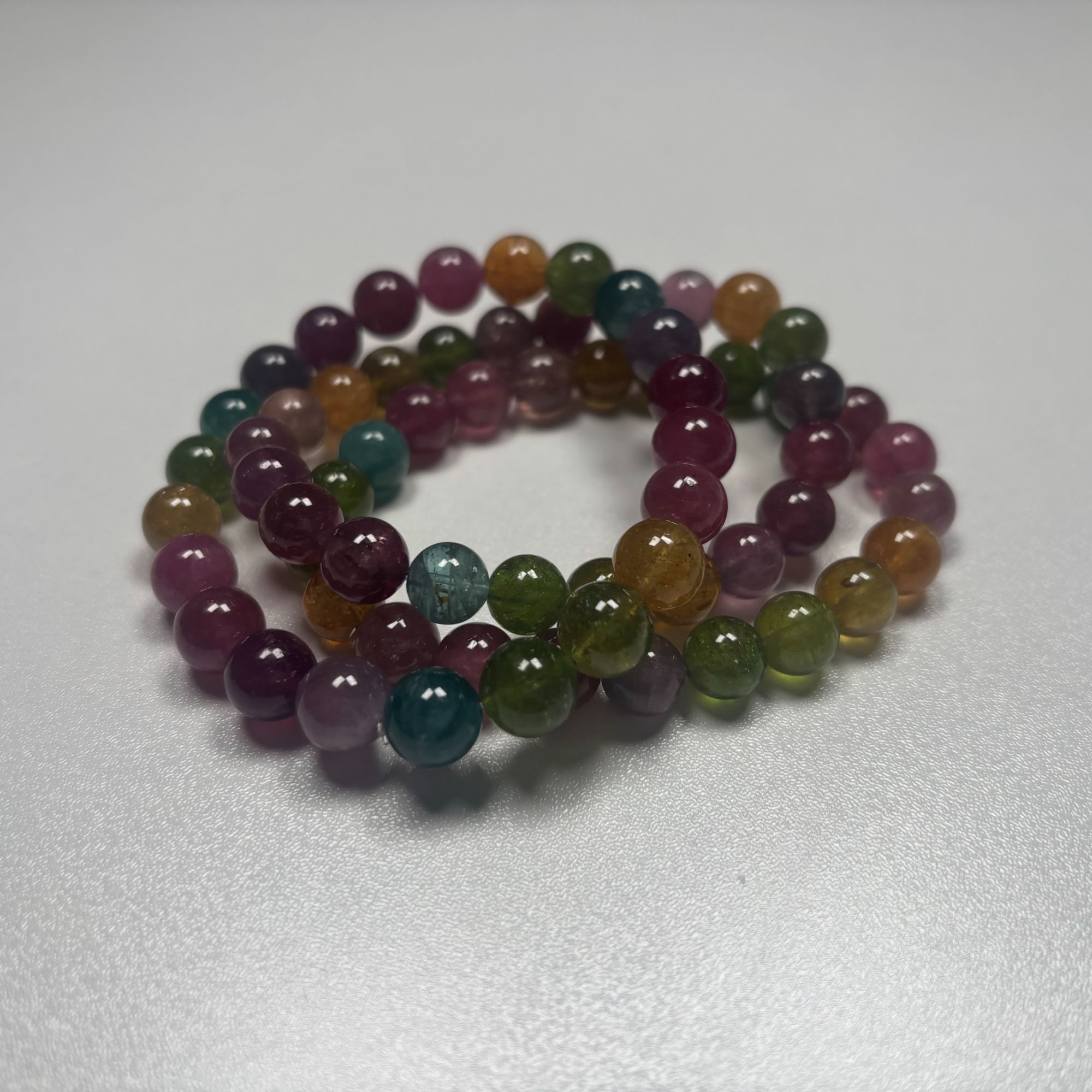 天然水晶手串，直播用多样性组合，天然水晶，默认微瑕，无鉴赏期。