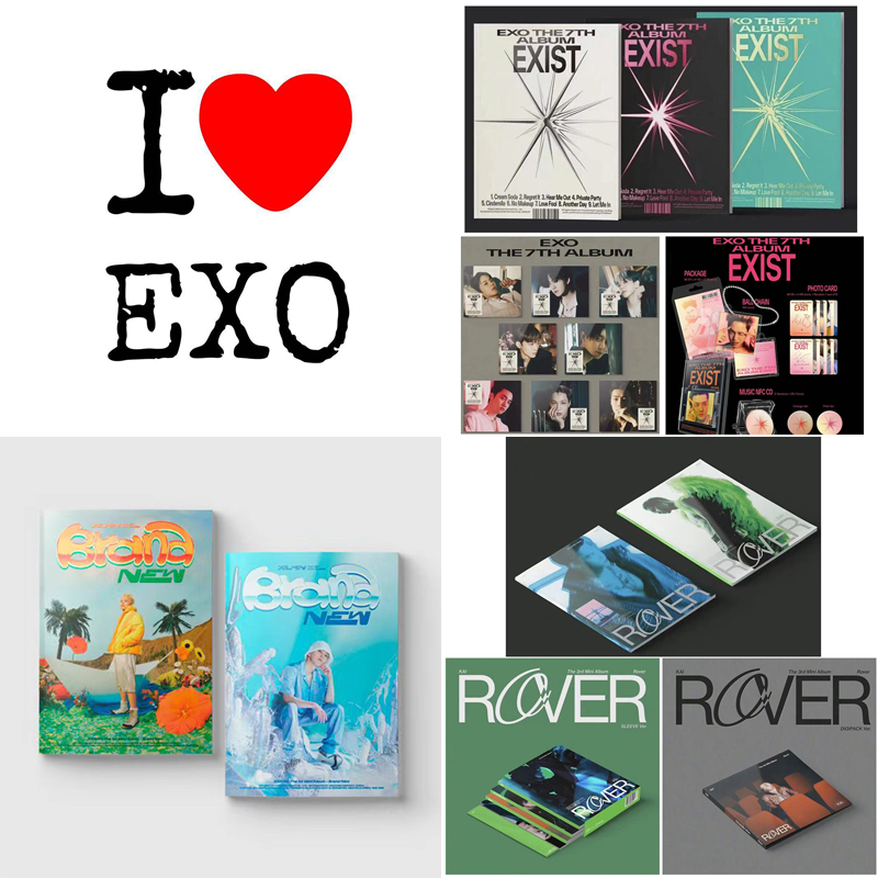 EXO 旧专 正规 迷你个人solo 周边合集