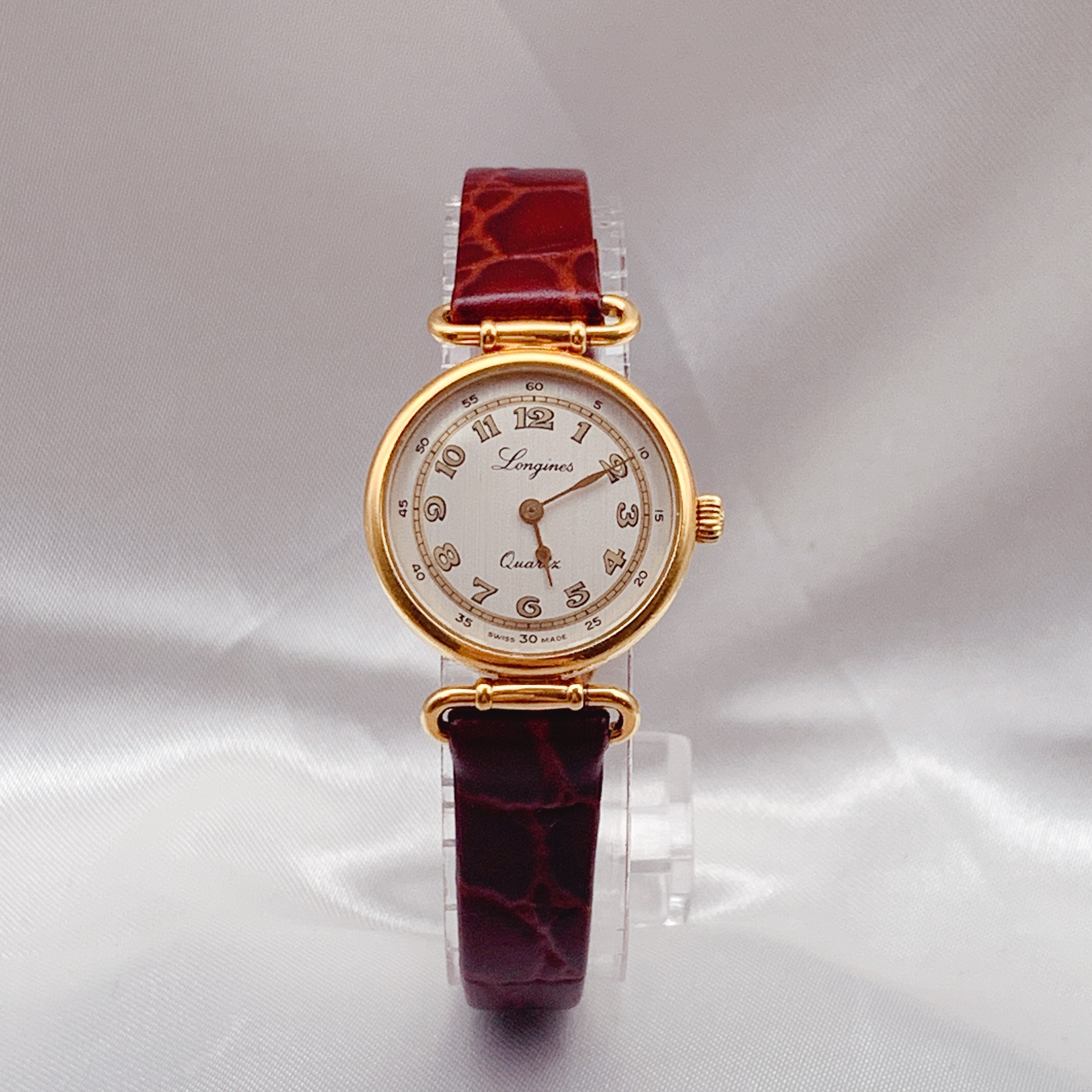 95新 Longines/浪琴 正品浪琴优雅系列石英机芯22mm优雅经典