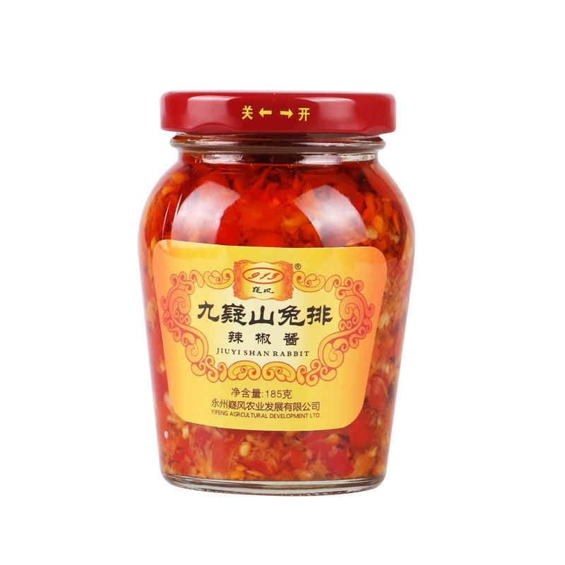 九嶷山兔排辣椒酱开胃即食宁远特产