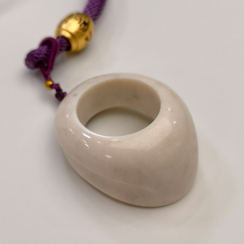 彦弋斋传统弓鹿角元宝扳指蒙式拇指射箭明代指机弓箭比赛木头护指