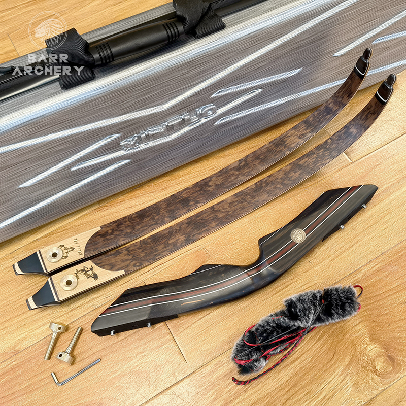 巴尔弓坊黑麋鹿射准比赛专用反曲弓野外弓箭健身射击木质美猎弓