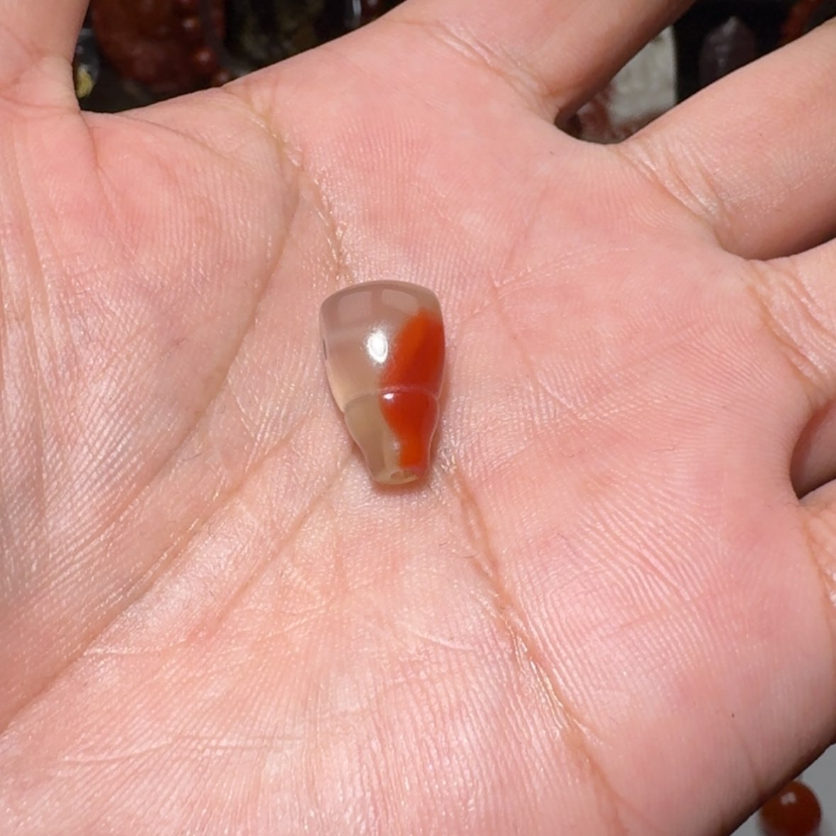 【闪购商品】南红玛瑙珠宝奇石未镶嵌?*然三通1.0