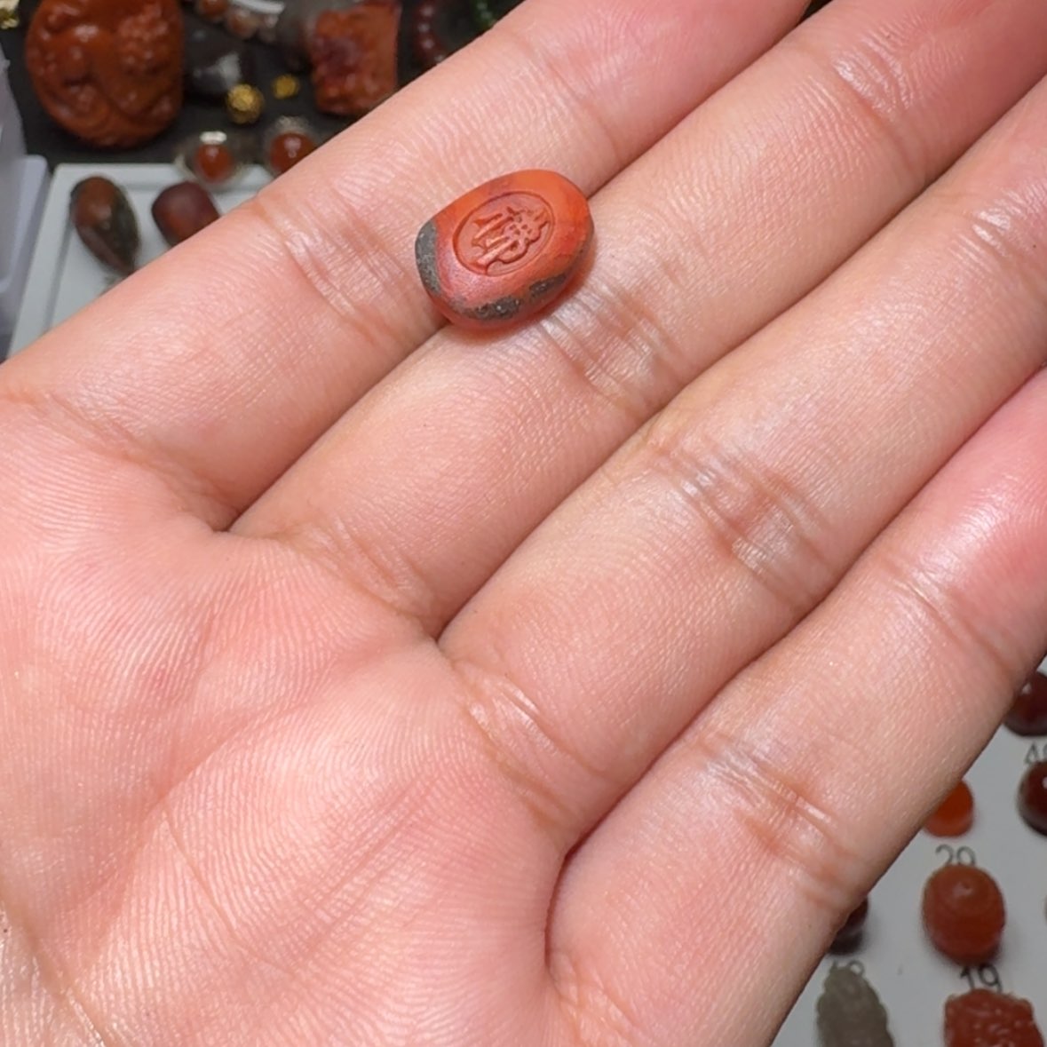 【闪购商品】南红玛瑙珠宝奇石未镶嵌啊*吖背云