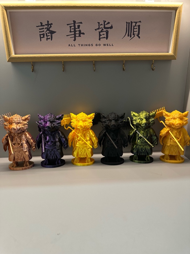 黑神话八戒13cm车载桌面鱼缸装饰摆件
