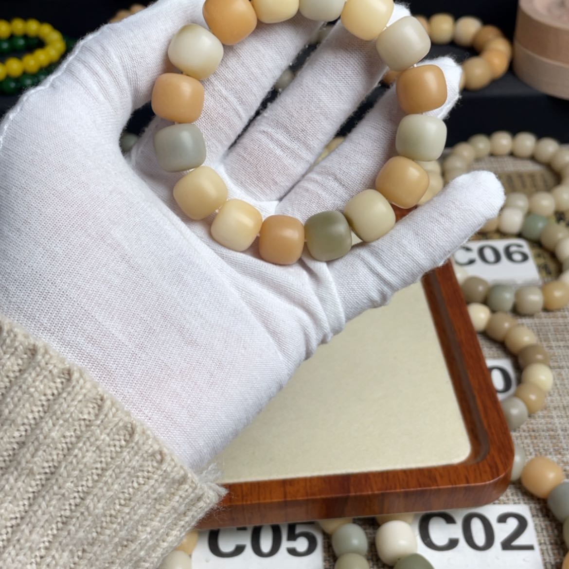 【闪购商品】菩提根/象牙果吊坠崔*十