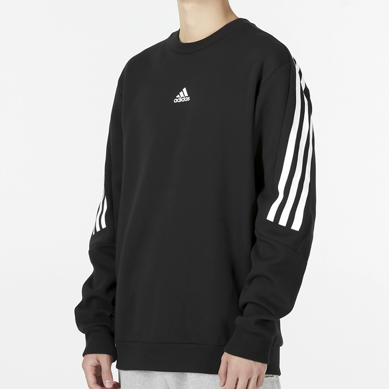 adidas/阿迪达斯秋冬季经典卫衣男运动休闲圆领长袖上衣LY-HJ7846