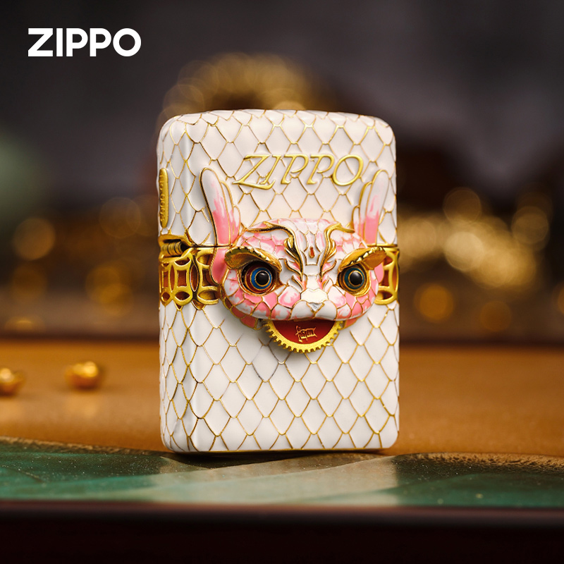 Zippo正品夜光醒狮小瑞兽官方正品送男生礼物防风打火机