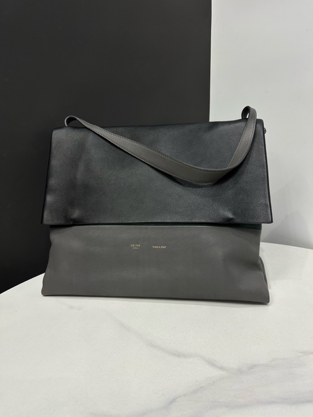 95新 Celine/思琳 拼色soft托特包34cm/JJ04110507