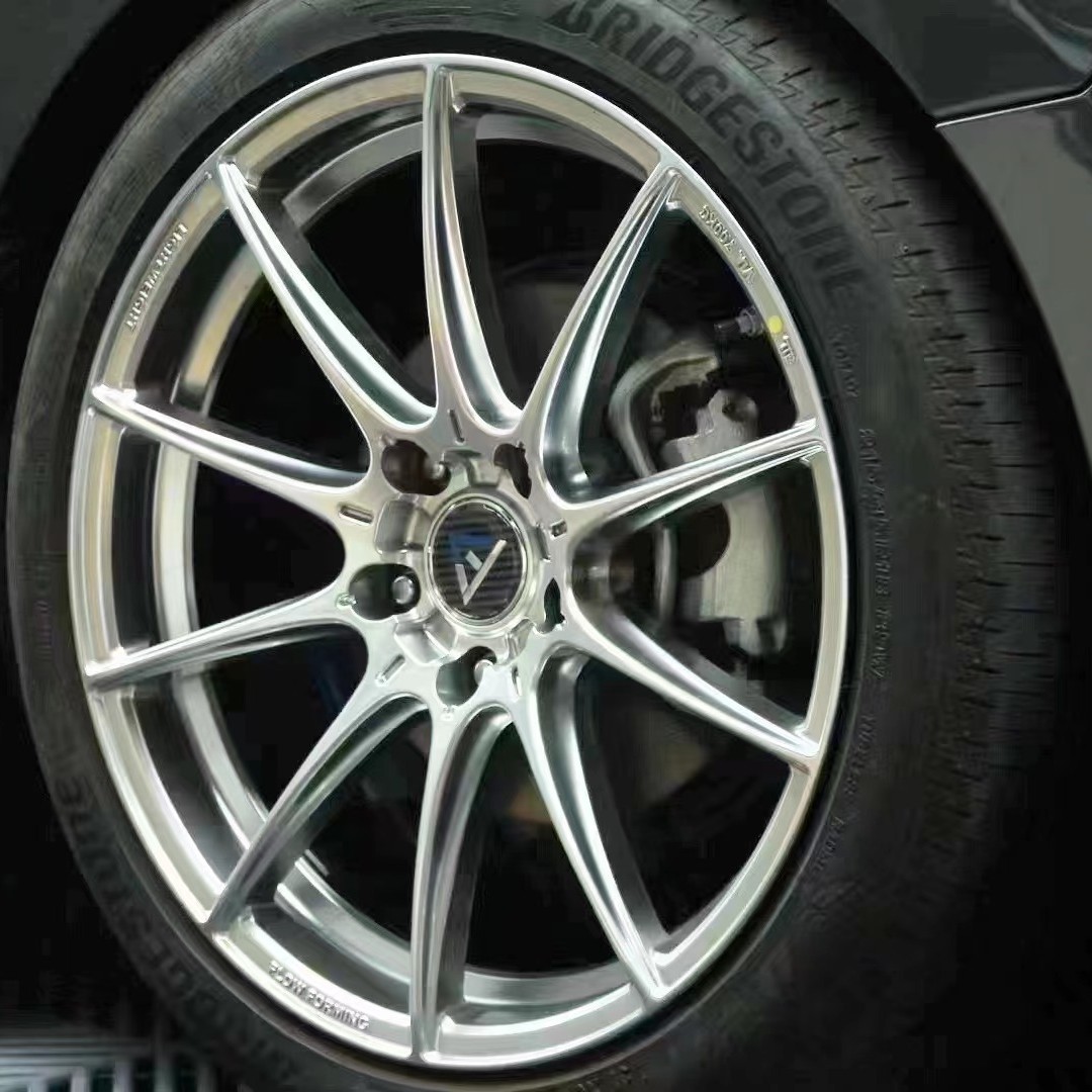 巨久旋压轮毂VLF02适配思域奔驰GTI18寸轮毂国产16寸轮毂17寸轮毂