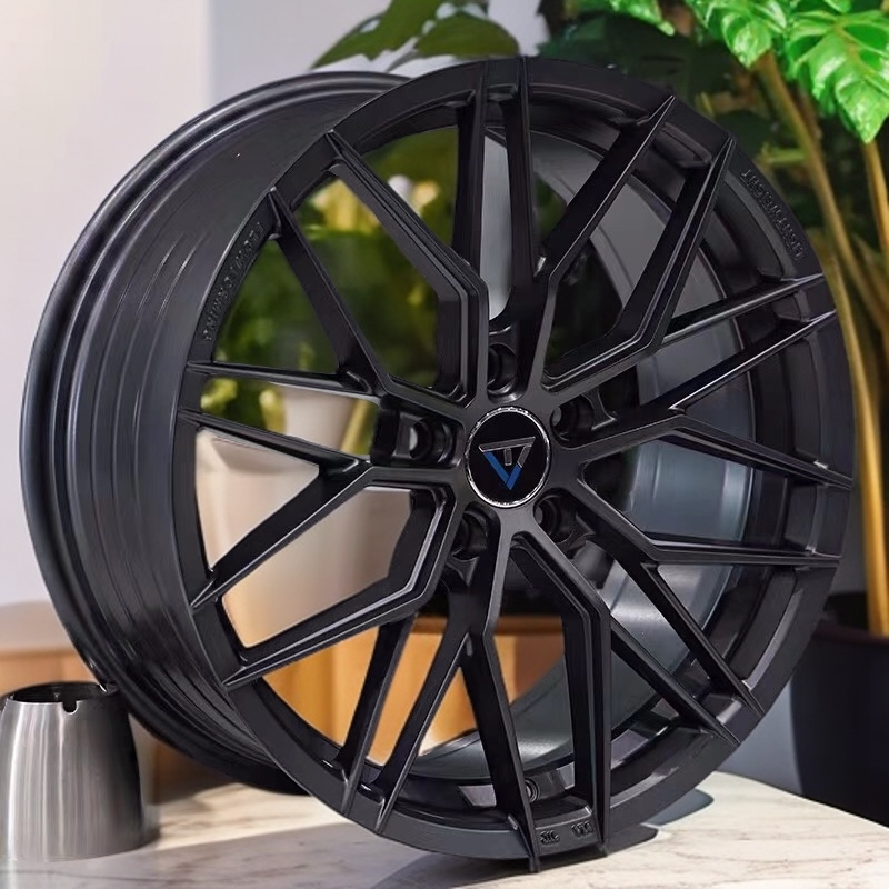 VLF06巨久旋压黑色17寸18寸19寸适配奥迪领克高尔夫凯美瑞雅阁
