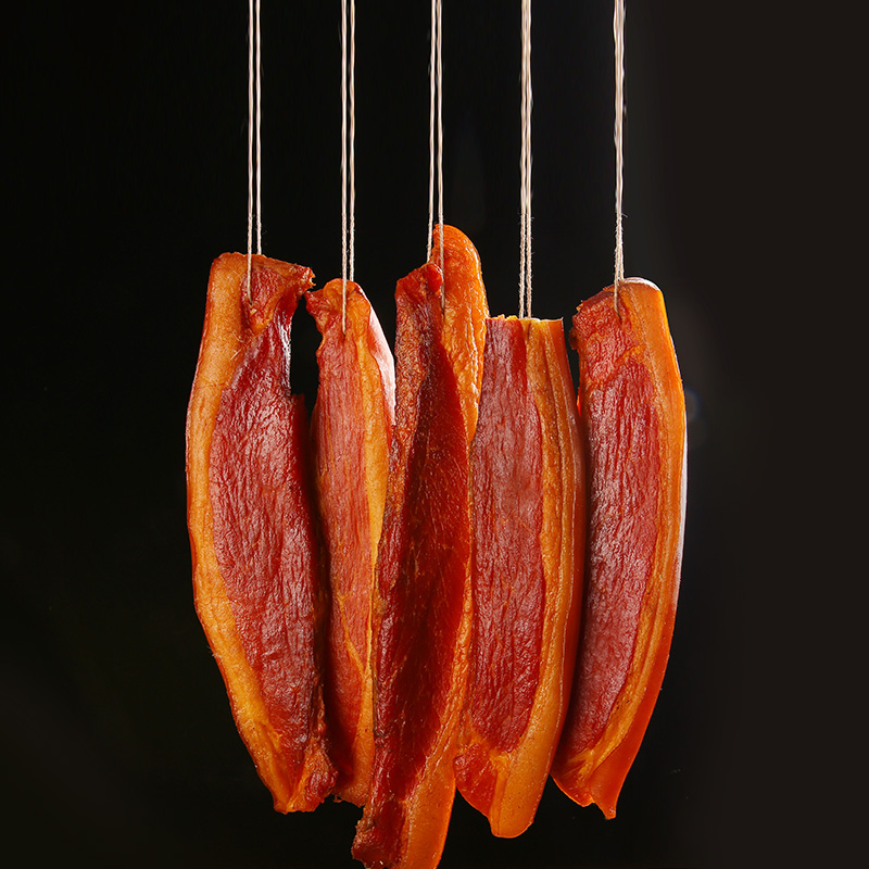 【精品二刀腿子腊肉】粮食猪柴火烟熏腊肉湖南特产好吃腊味