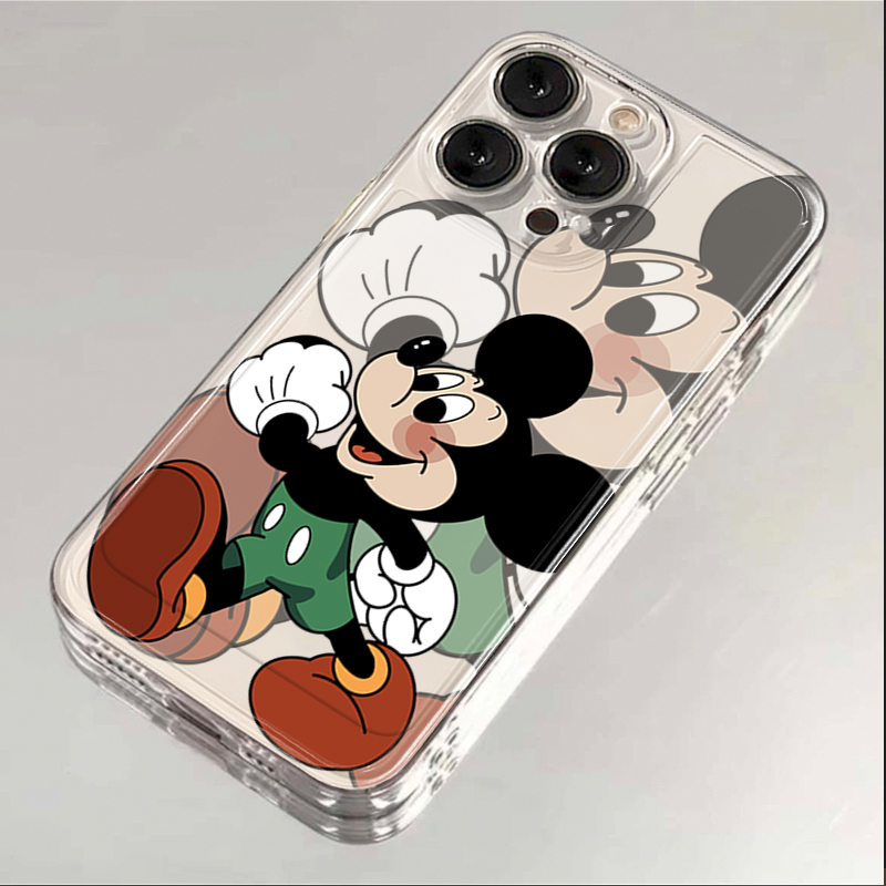 卡通米奇iPhone15ProMax手机壳苹果14硅胶13PRO透明1211高级xsxr