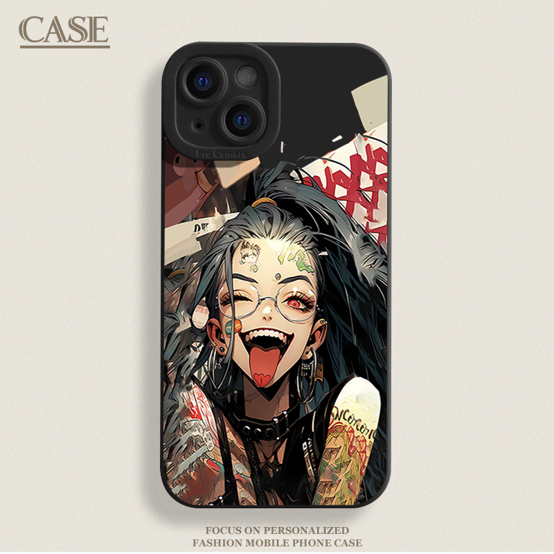 暴走萝莉iPhone15ProMax手机壳14苹果13硅胶12全包78p女男11xs/xr