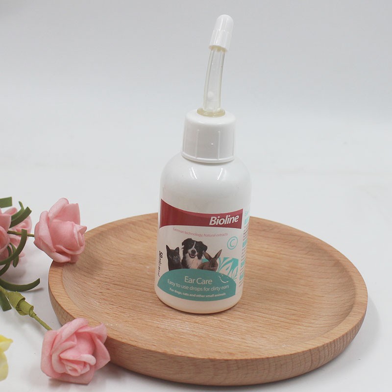 Bioline生物涟宠物洁耳液 狗狗猫咪溶解耳蜡清洁耳日常护理洗耳水