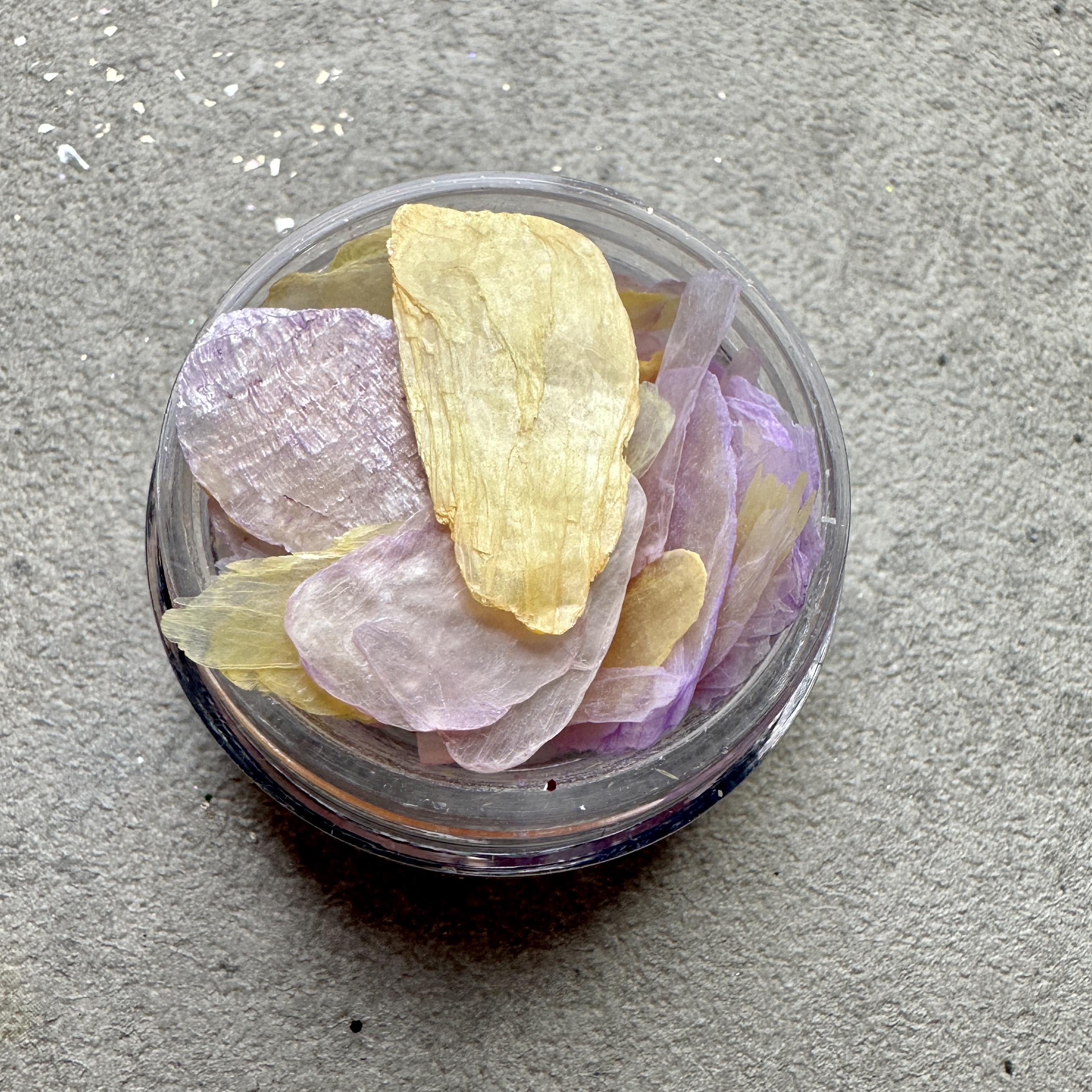 晃晃美甲 贝壳合集六 贝壳碎 幻彩极光 天然云母 