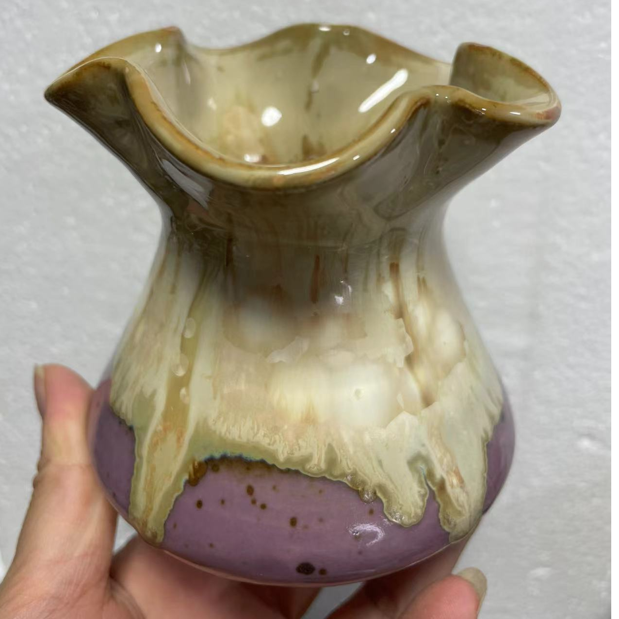 狼盆中大号花边款（内口径6-11)