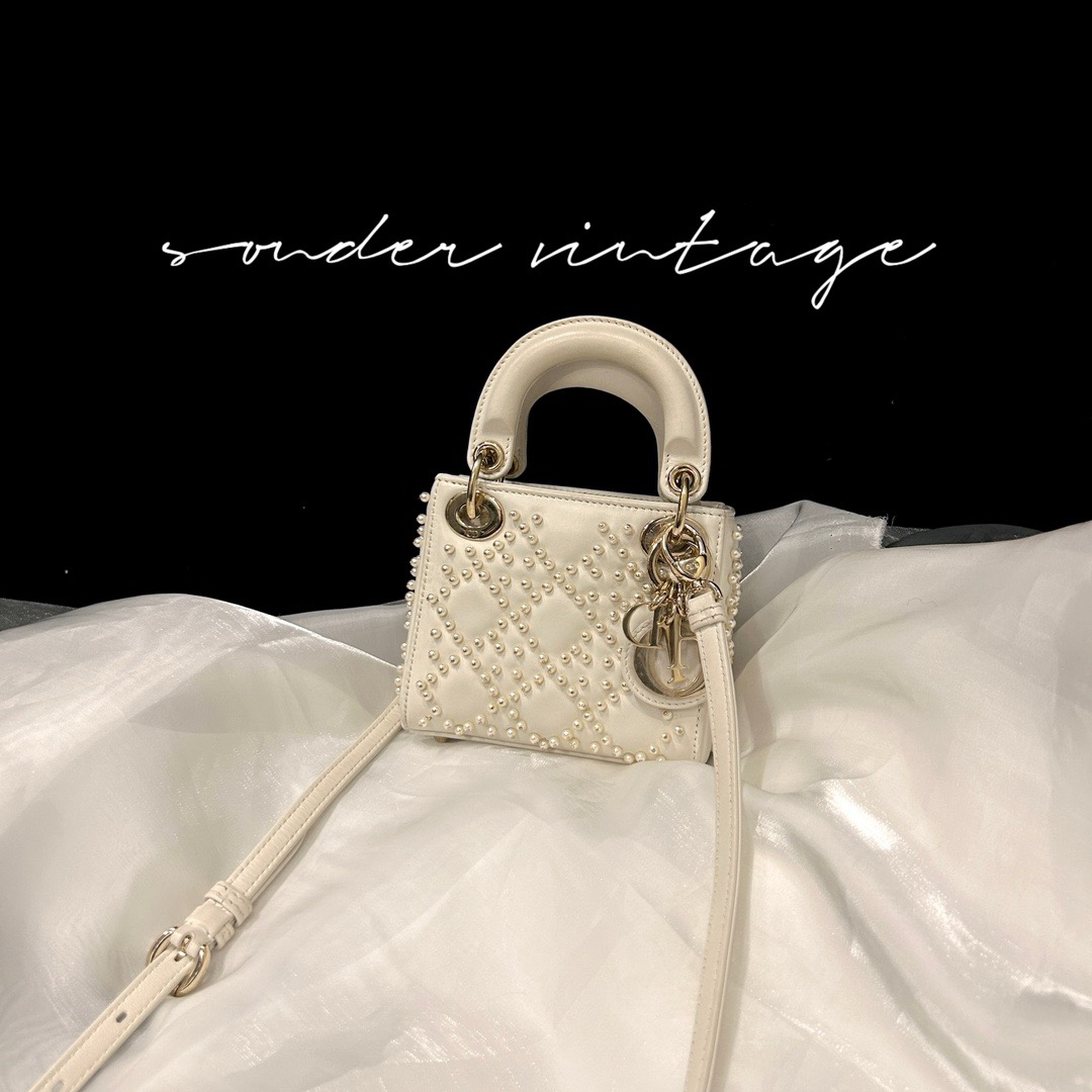 95新 DIOR/迪奥 Dior三格mini戴妃（mini）