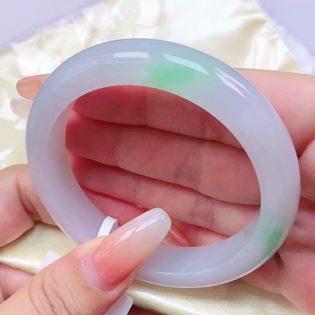 翡翠手镯未镶嵌抖音基地质检771