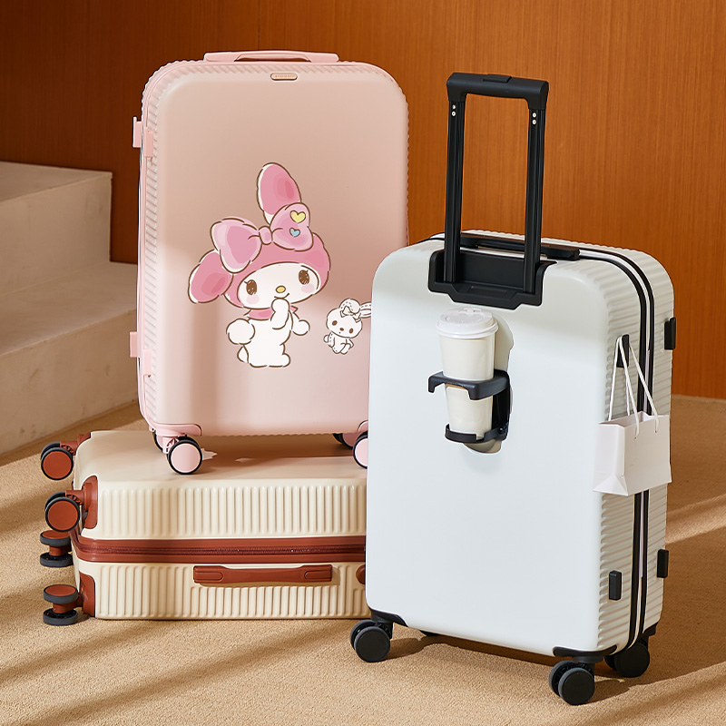 新款行李箱女20学生涂鸦旅行密码皮箱子男24结实耐用拉杆箱28