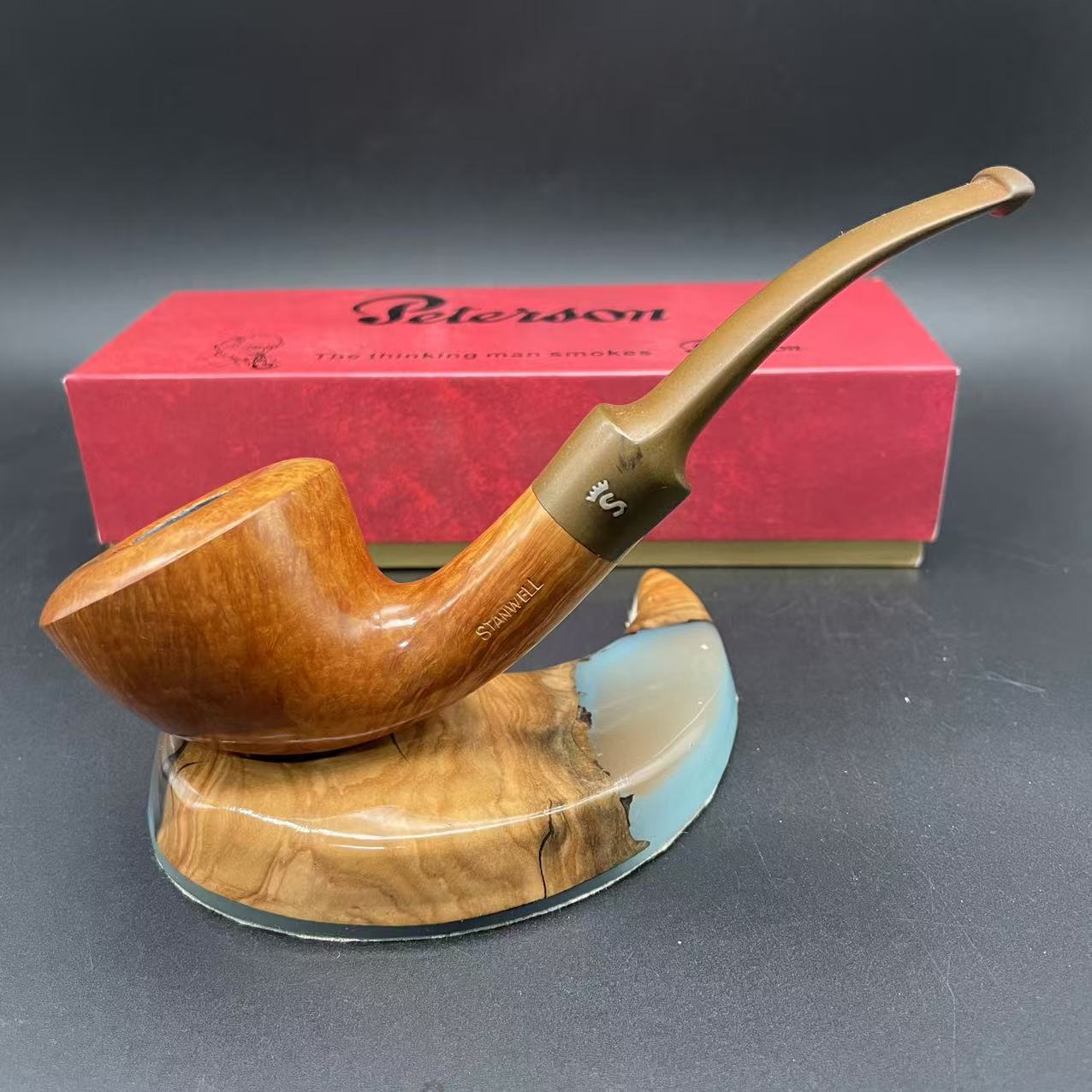 丹麦史丹威石楠木老斗86型三毫米弯