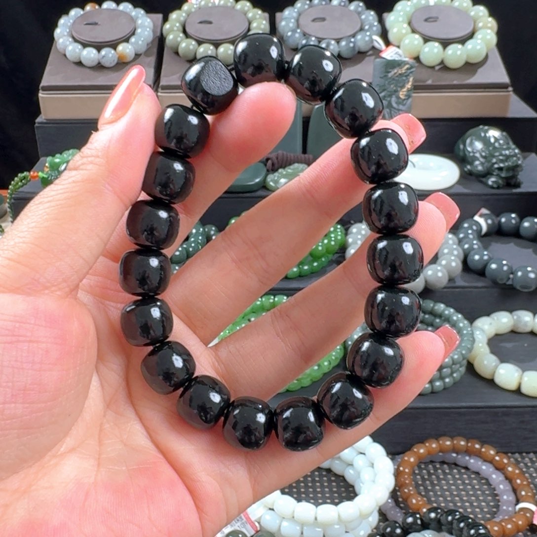 和田玉手链未镶嵌