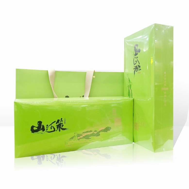 山河策明前毛峰  高级  精品礼盒装 4g*30袋  送礼佳品